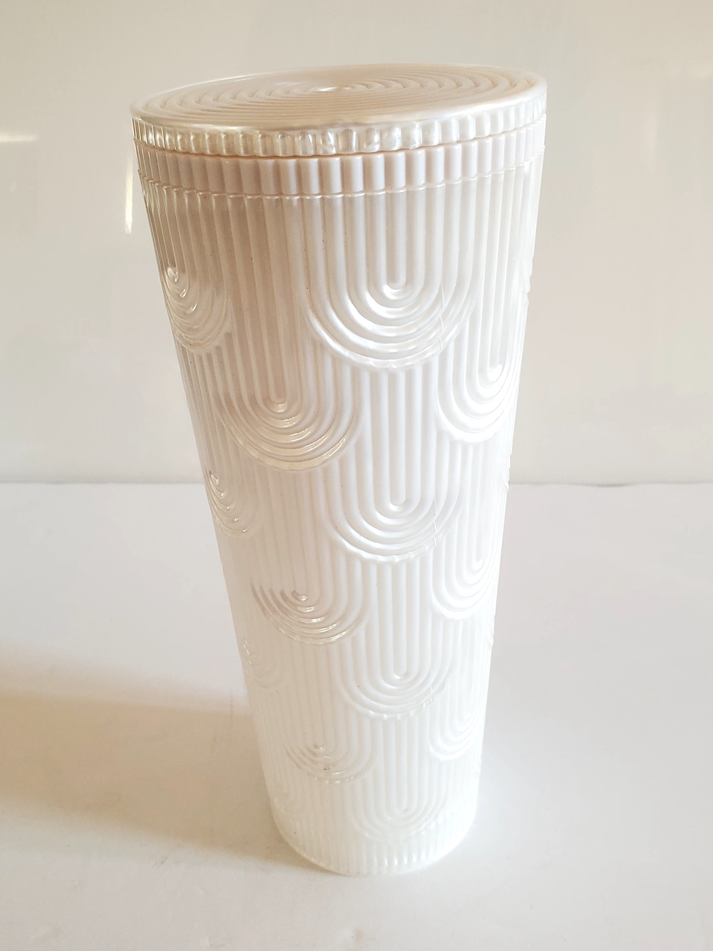 Starbucks 2022 Tall White Drinking Tumbler